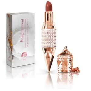 Enlightenment Prestige Diamond Lotus Flower Velvet Lipstick